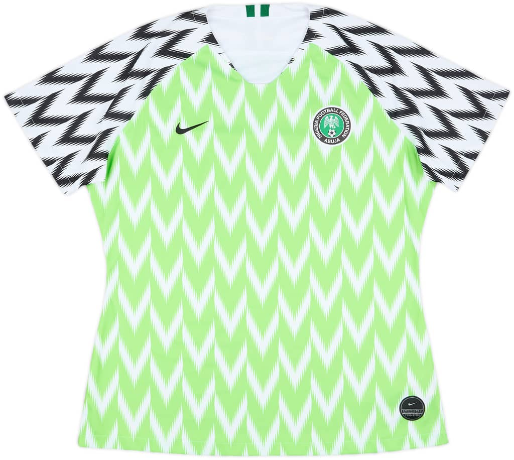 2018-19 Nigeria Home Shirt - 10/10 - (Women's XL)