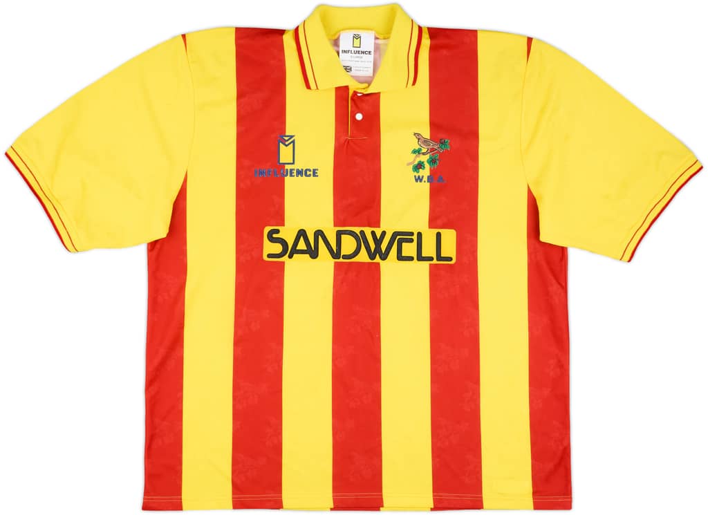 1991-92 West Brom Away Shirt - 8/10 - (XL)