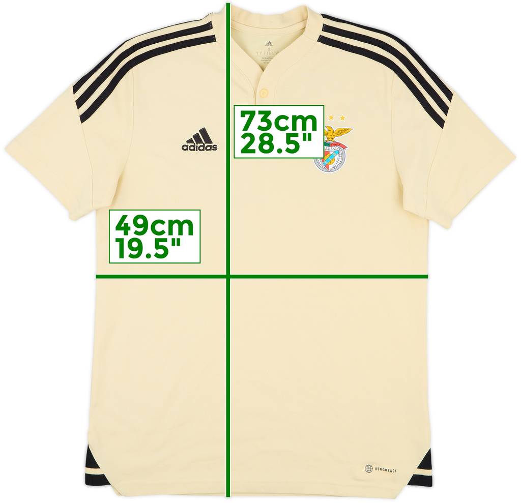 2020-21 Benfica adidas Polo Shirt - 10/10 - (S)