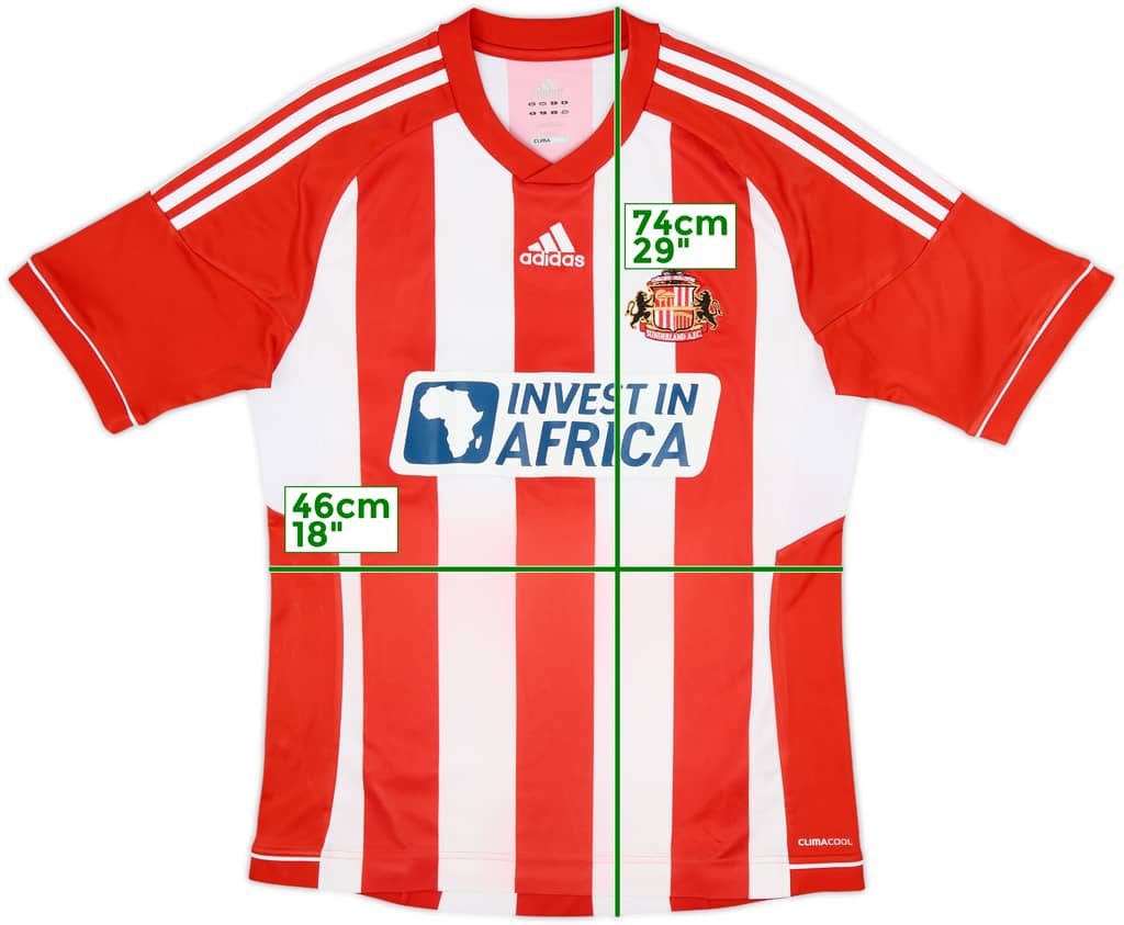 2012-13 Sunderland Home Shirt - 6/10 - (M)
