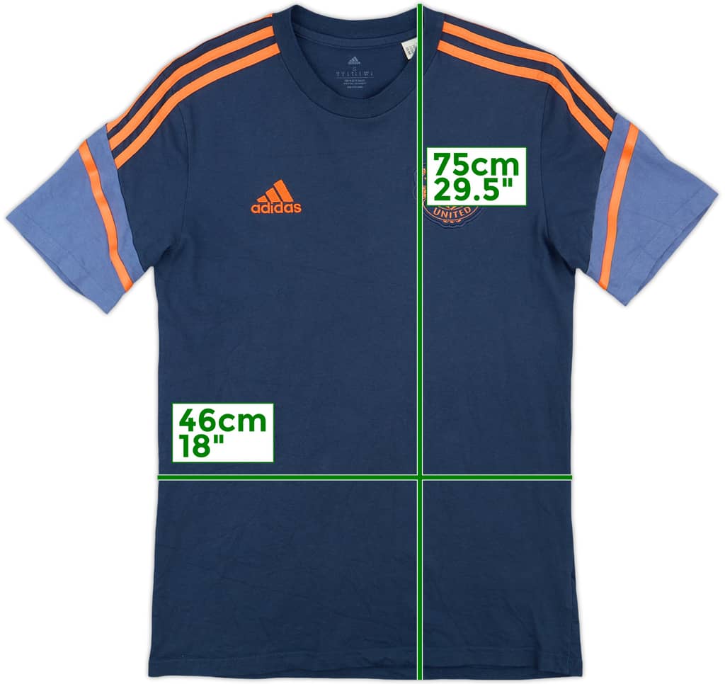 2022-23 Manchester United adidas Training Shirt - 10/10 - (S)