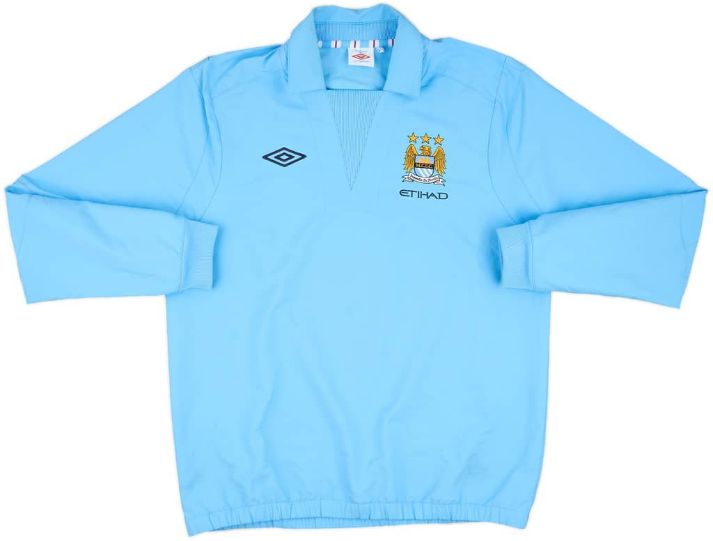 2010-11 Manchester City Umbro Drill Top - 5/10 - (L)