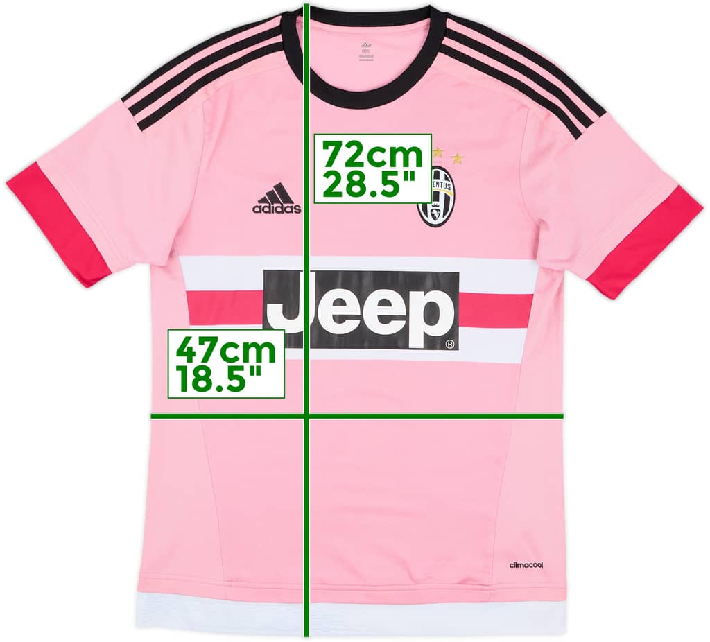 2015-16 Juventus Away Shirt - 8/10 - (M)