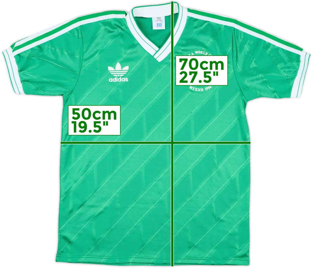 1986-88 Northern Ireland Home Shirt - 9/10 - (L)