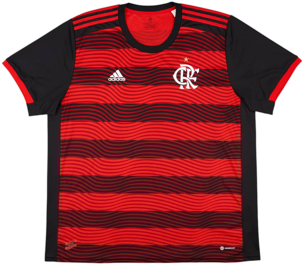 2022 Flamengo Home Shirt - 10/10 - (XXL)