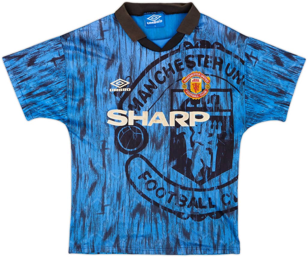 1992-93 Manchester United Away Shirt - 5/10 - (S)