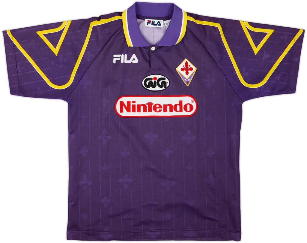 1997-98 Fiorentina Home Shirt - 8/10 - (S)