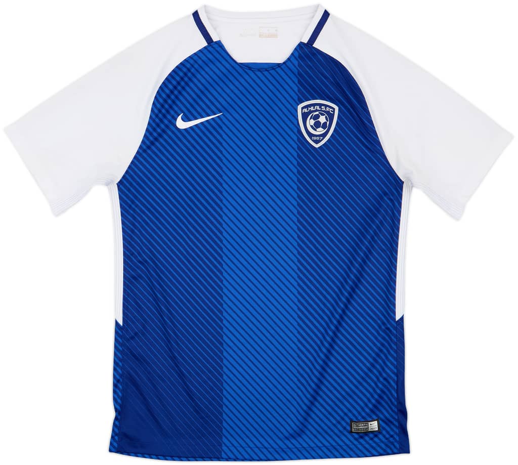 2017-18 Al Hilal Home Shirt - 7/10 - (S)