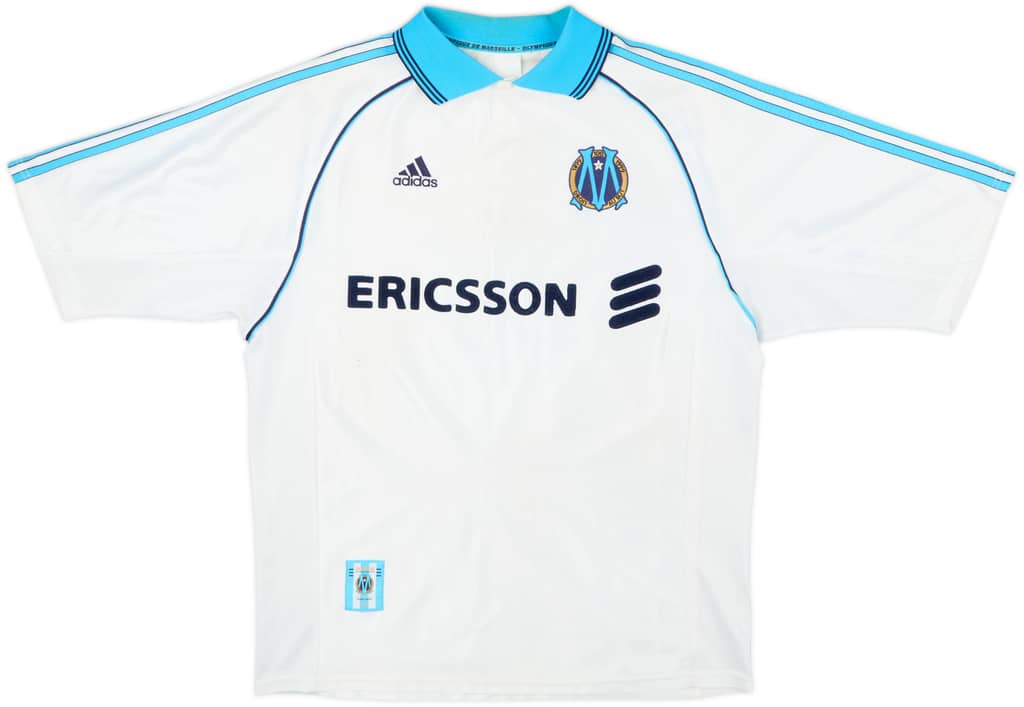 1998-99 Olympique Marseille Home Shirt - 7/10 - (XL)