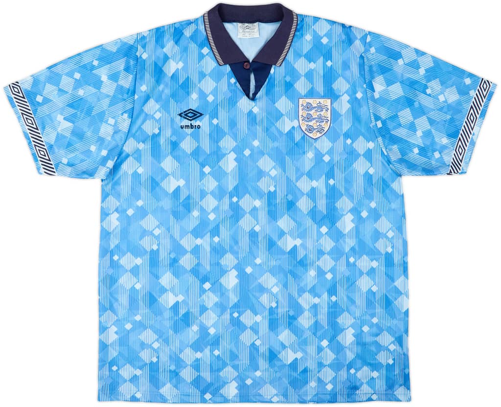 1990-92 England Third Shirt - 7/10 - (L)