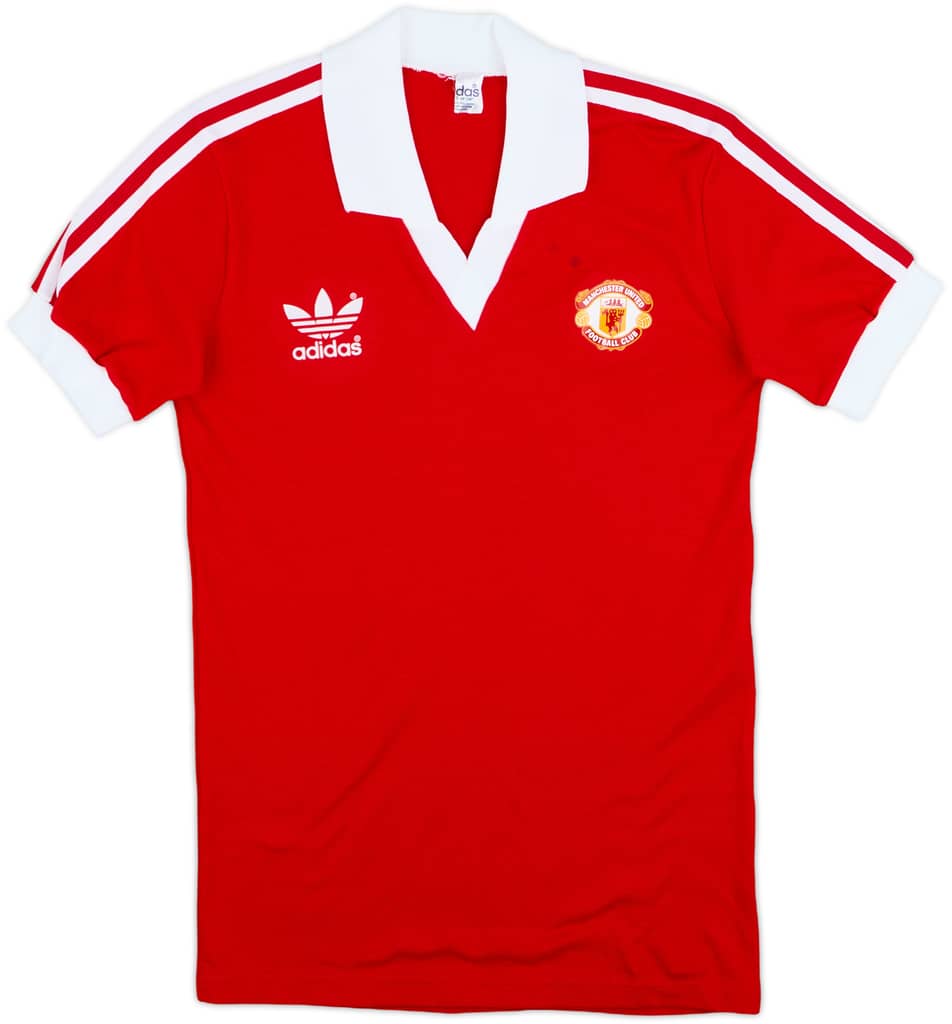 1980-82 Manchester United Home Shirt - 9/10 - (S)