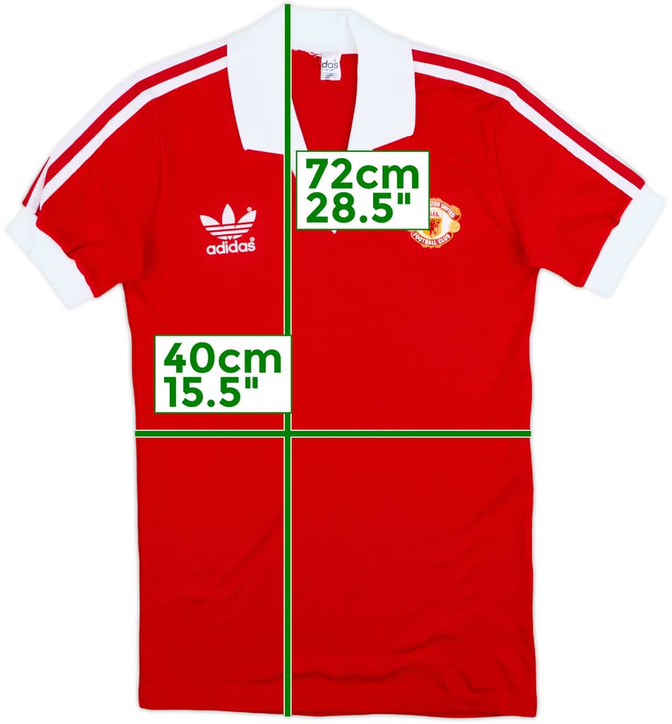 1980-82 Manchester United Home Shirt - 9/10 - (S)