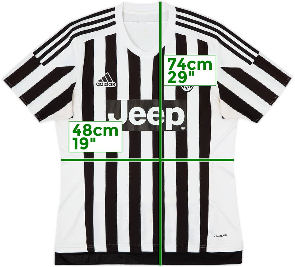 2015-16 Juventus Home Shirt - 7/10 - (M)