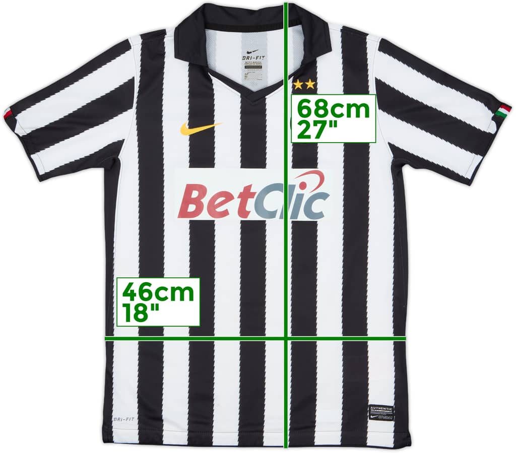 2010-11 Juventus Home Shirt - 6/10 - (XL.Boys)