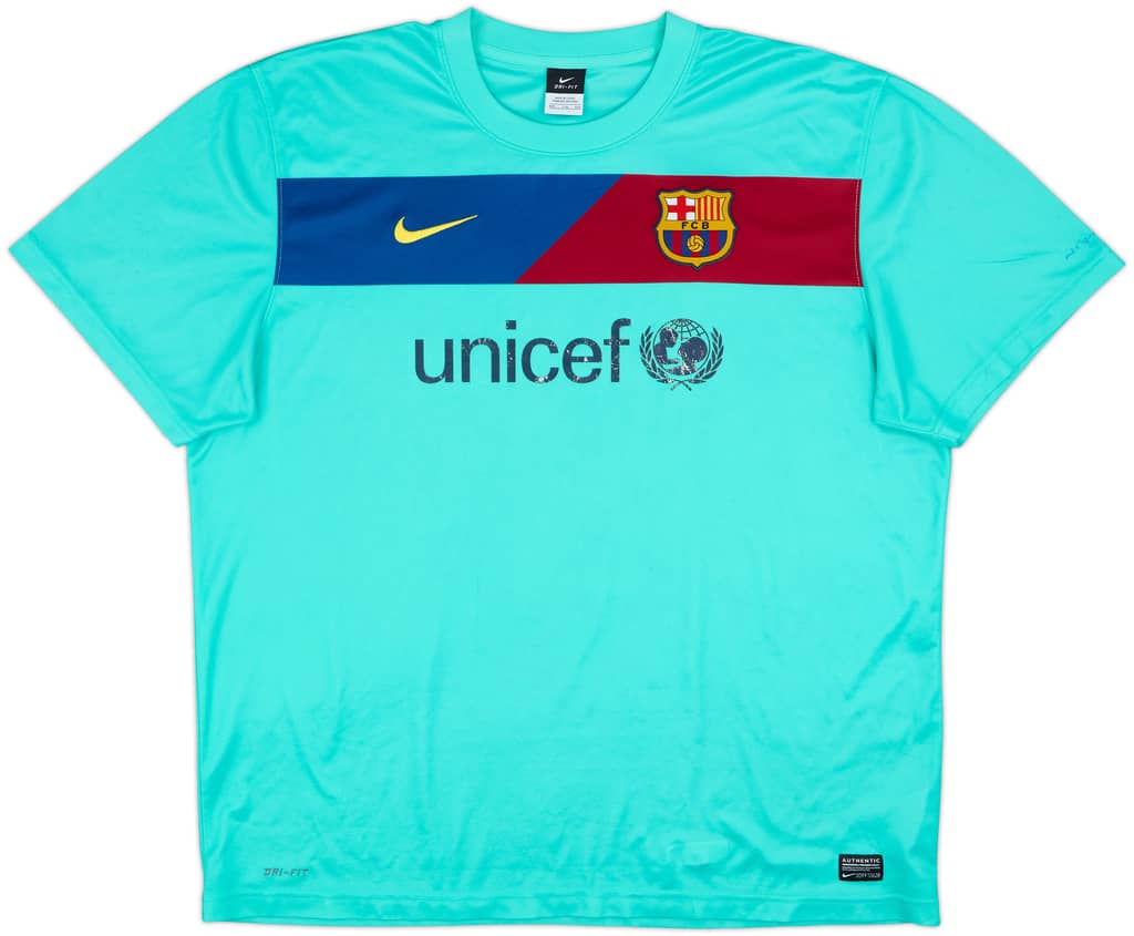2010-11 Barcelona Basic Away Shirt - 5/10 - (XXL)