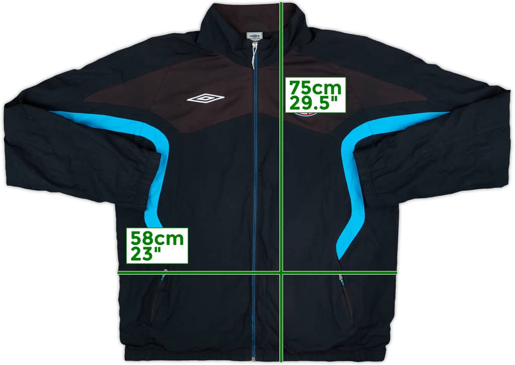 2009-10 West Ham Umbro Track Jacket - 6/10 - (L)