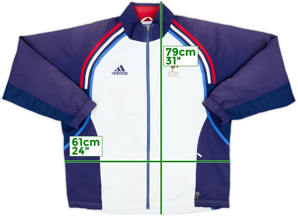 2000-02 France adidas Track Jacket - 6/10 - (M/L)