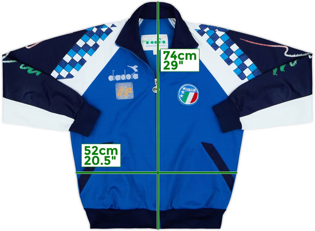 1990 Italy Diadora Track Jacket - 6/10 - (L)