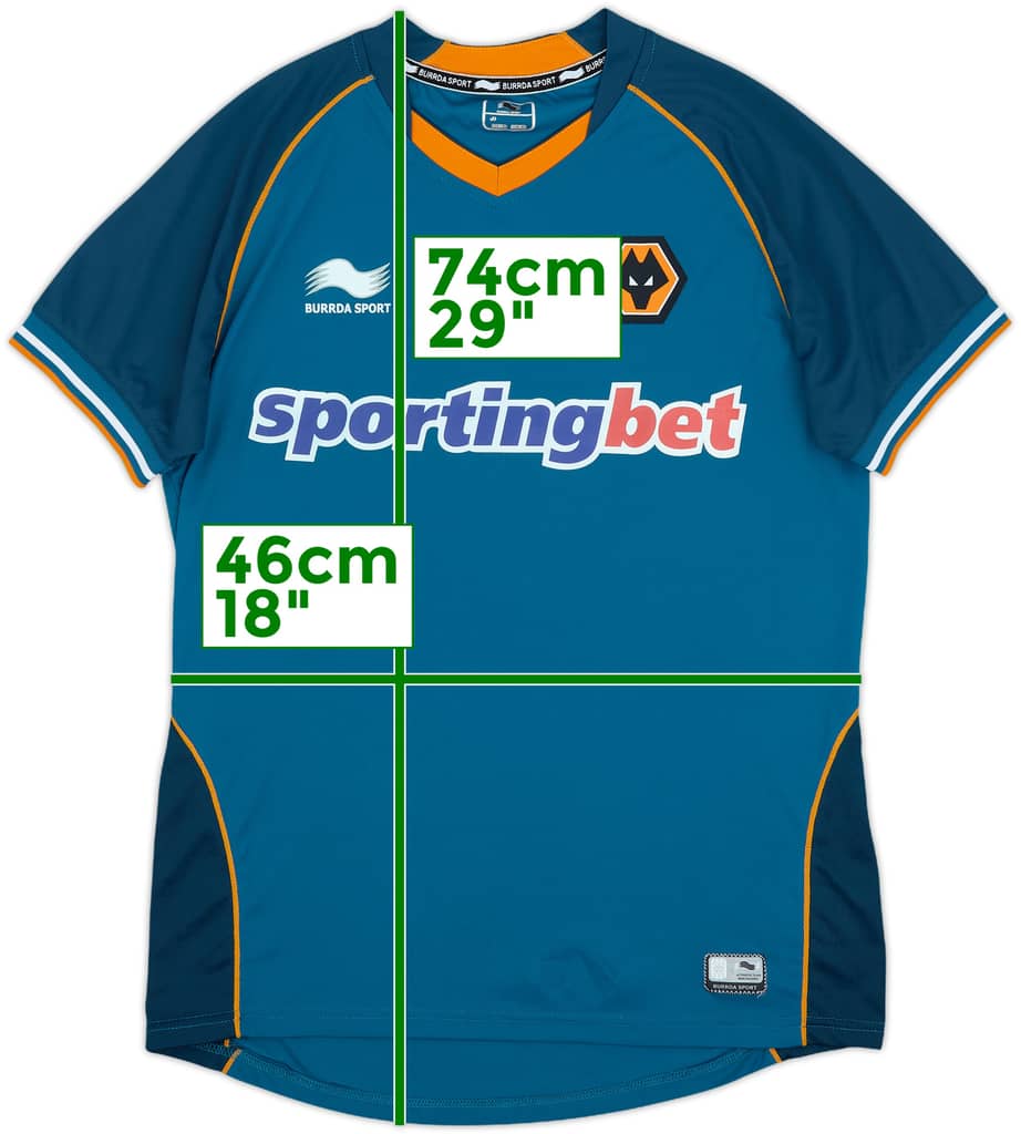 2012-13 Wolves Away Shirt - 9/10 - (XS)