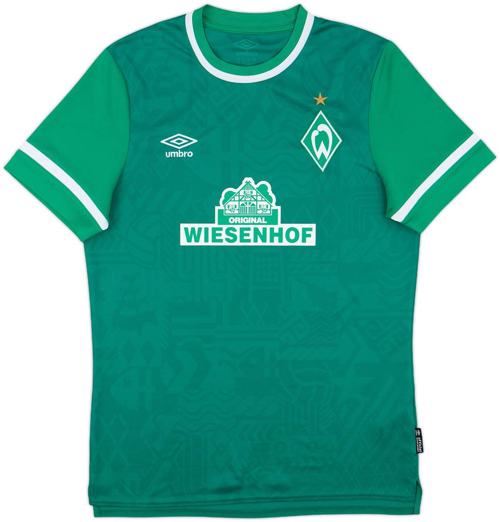 2021-22 Werder Bremen Home Shirt - 9/10 - (M)