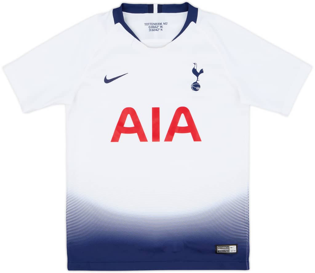 2018-19 Tottenham Home Shirt - 7/10 - (M.Boys)