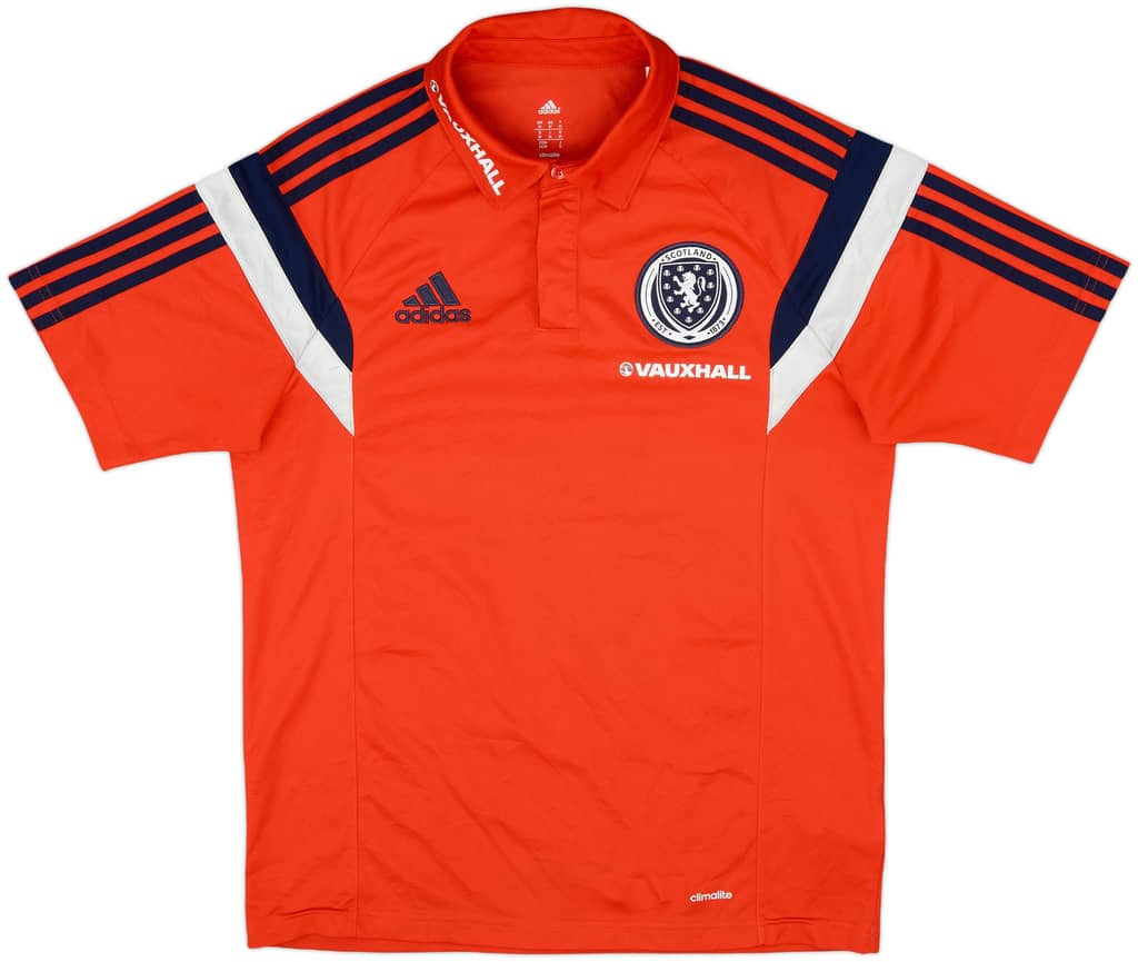 2013-14 Scotland adidas Polo Shirt - 8/10 - (M)