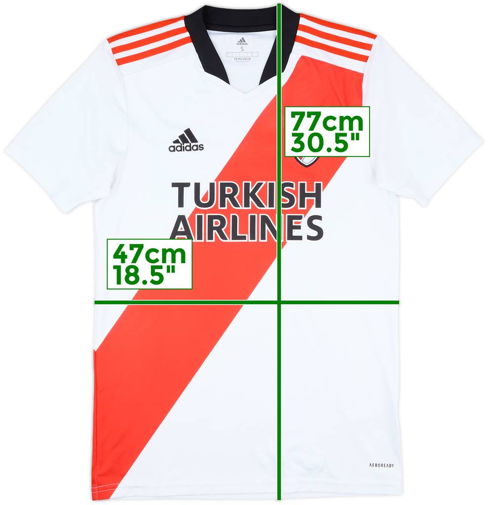 2021-22 River Plate Home Shirt - 7/10 - (S)