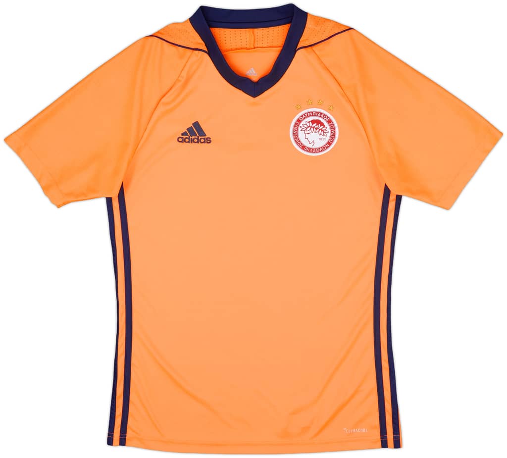2017-18 Olympiakos Away Shirt - 10/10 - (XS)