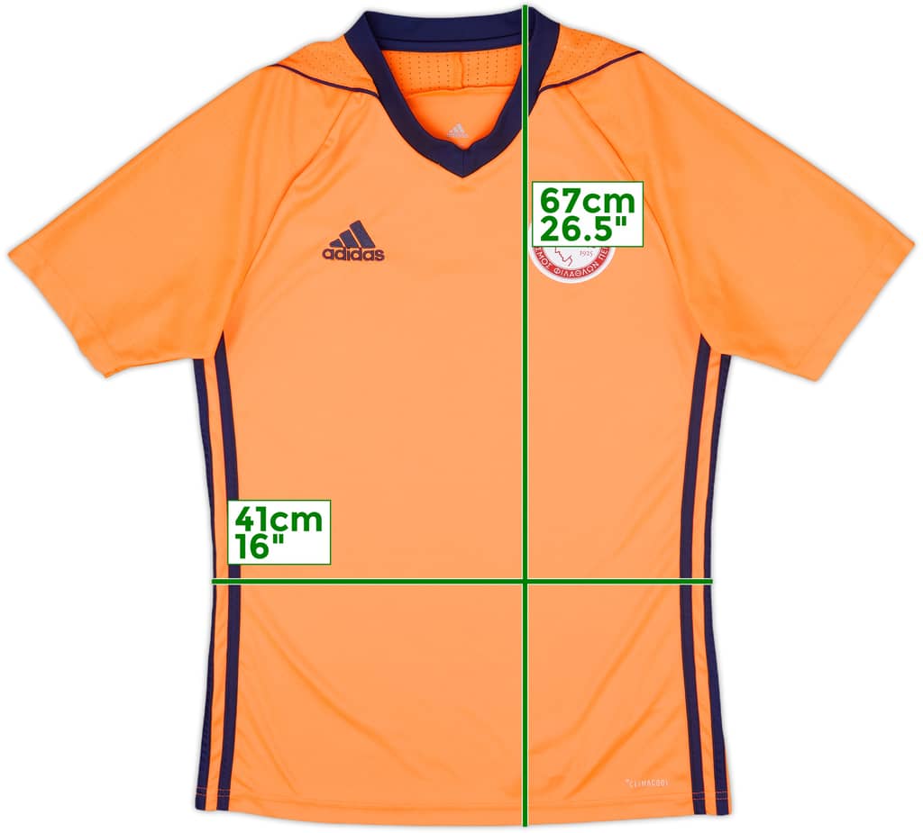 2017-18 Olympiakos Away Shirt - 10/10 - (XS)