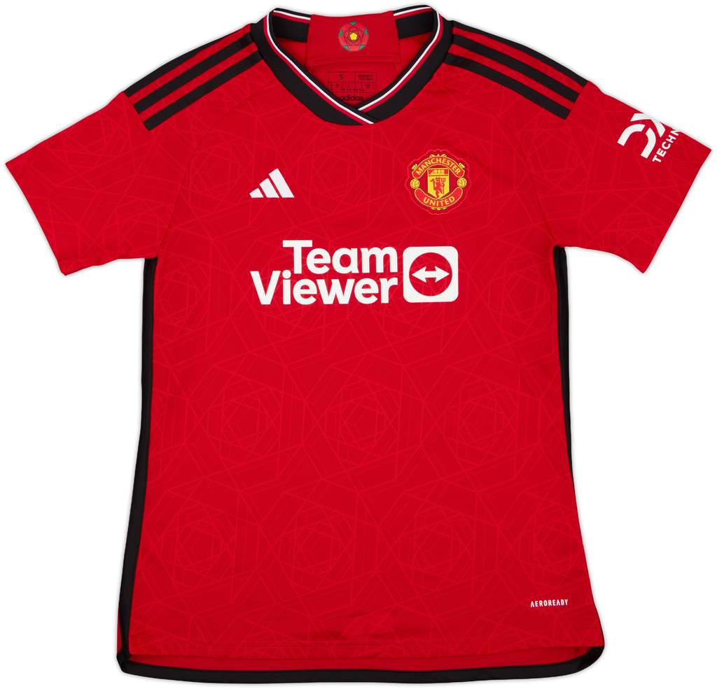 2023-24 Manchester United Home Shirt - 10/10 - (Women's S)