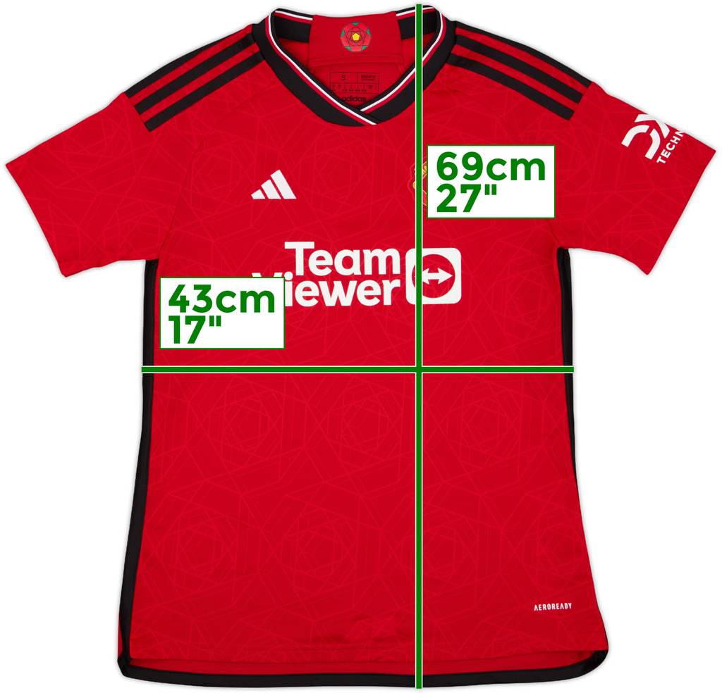 2023-24 Manchester United Home Shirt - 10/10 - (Women's S)