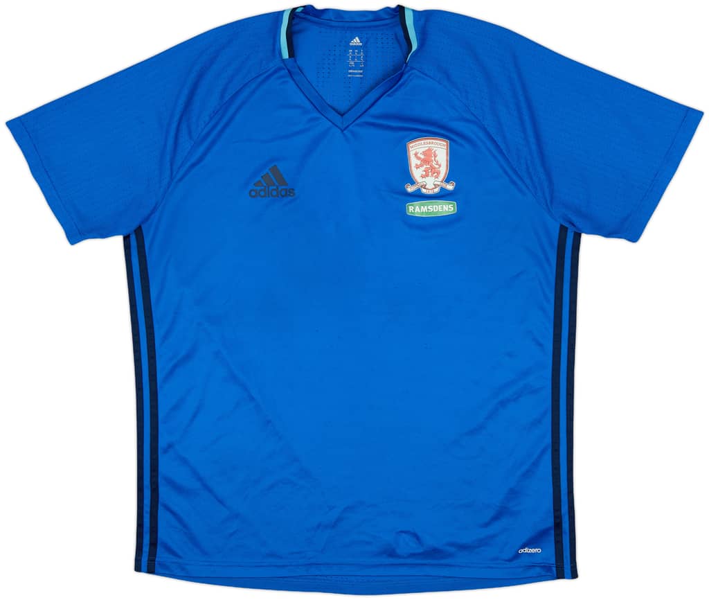 2016-17 Middlesbrough adidas Training Shirt - 8/10 - (XL)