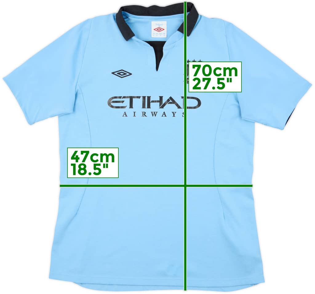 2012-13 Manchester City Home Shirt - 6/10 - (Women's M)
