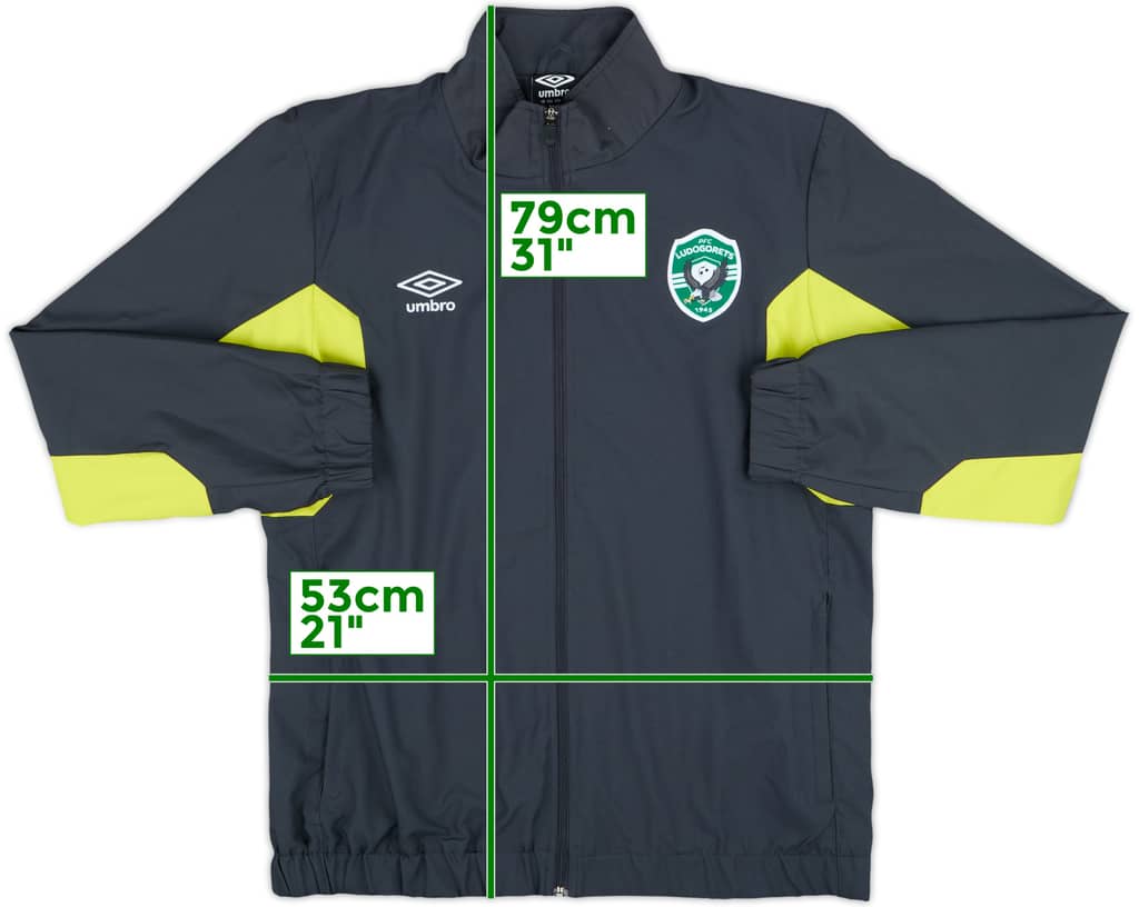2017-18 Ludogorets Razgrad Umbro Track Jacket - 9/10 - (L)