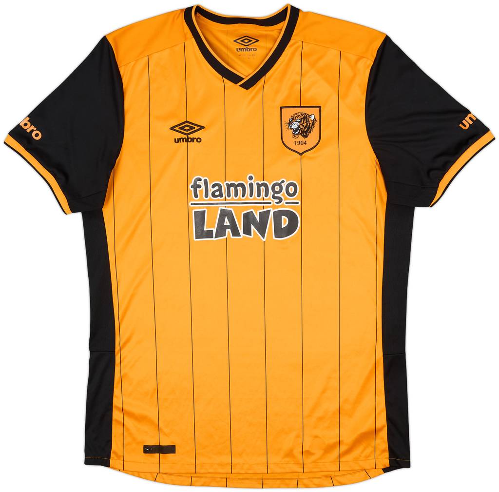 2015-16 Hull City Home Shirt - 8/10 - (L)