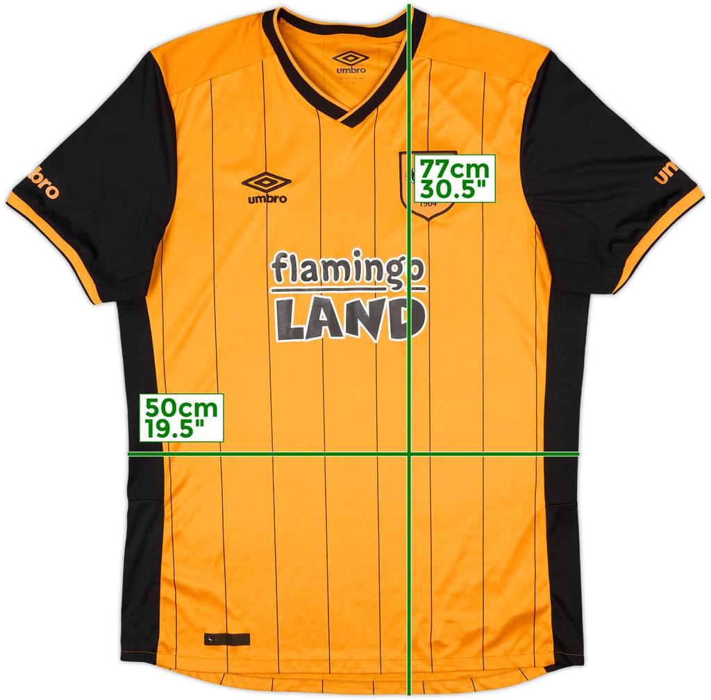 2015-16 Hull City Home Shirt - 8/10 - (L)