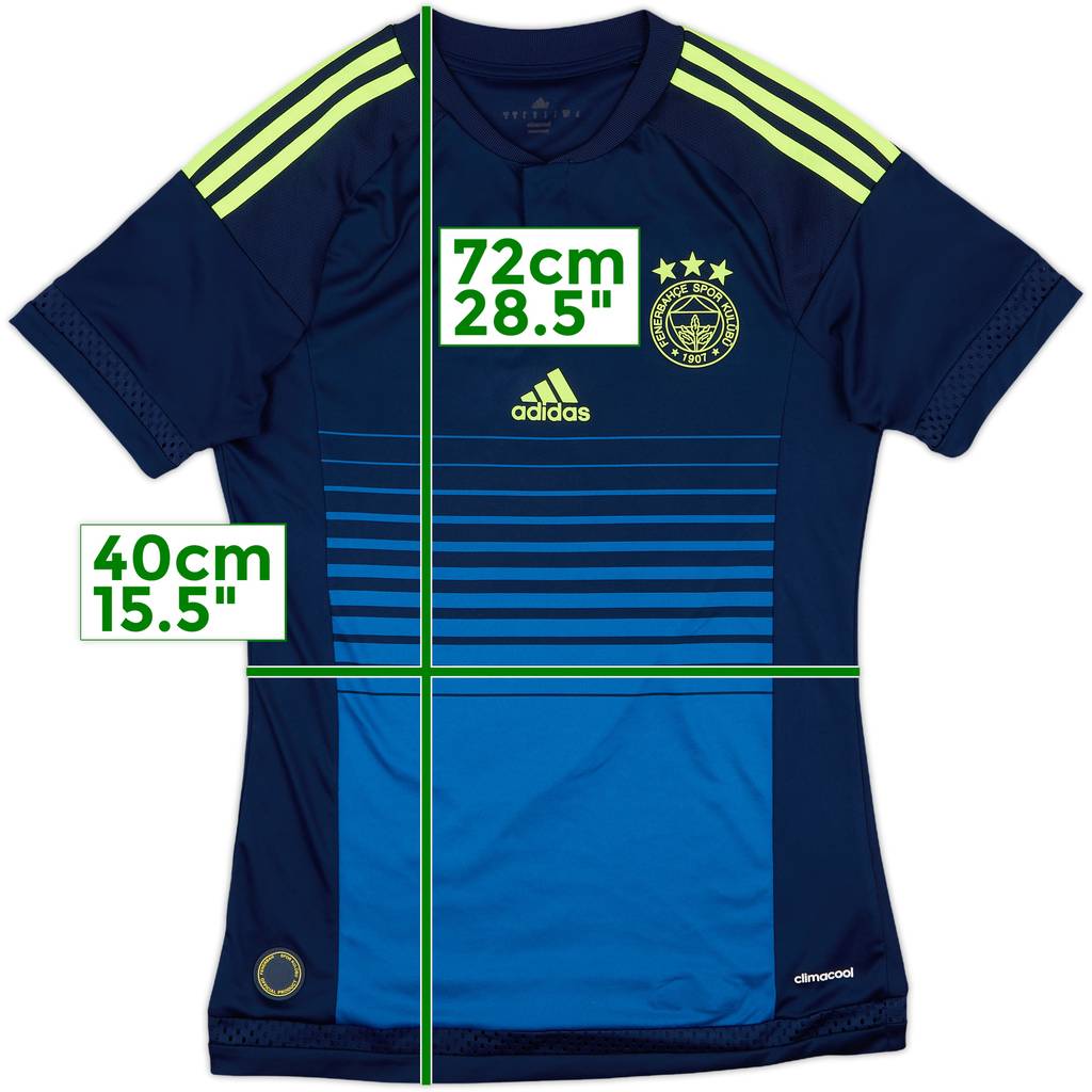 2015-16 Fenerbahce Third Shirt - 8/10 - (S)