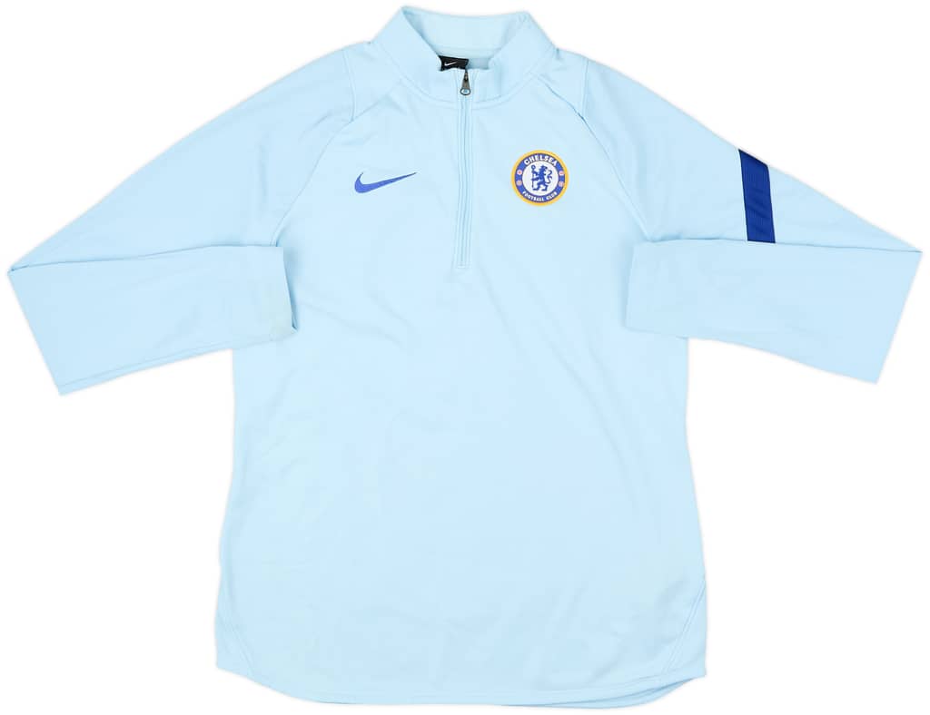 2020-21 Chelsea Nike 1/4 Zip Drill Top - 7/10 - (M)