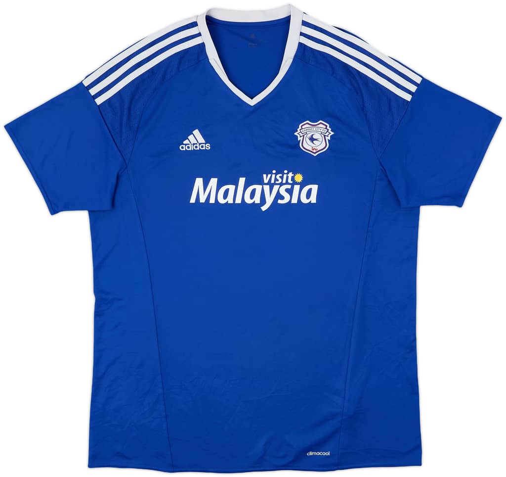 2016-17 Cardiff Home Shirt - 8/10 - (XL)