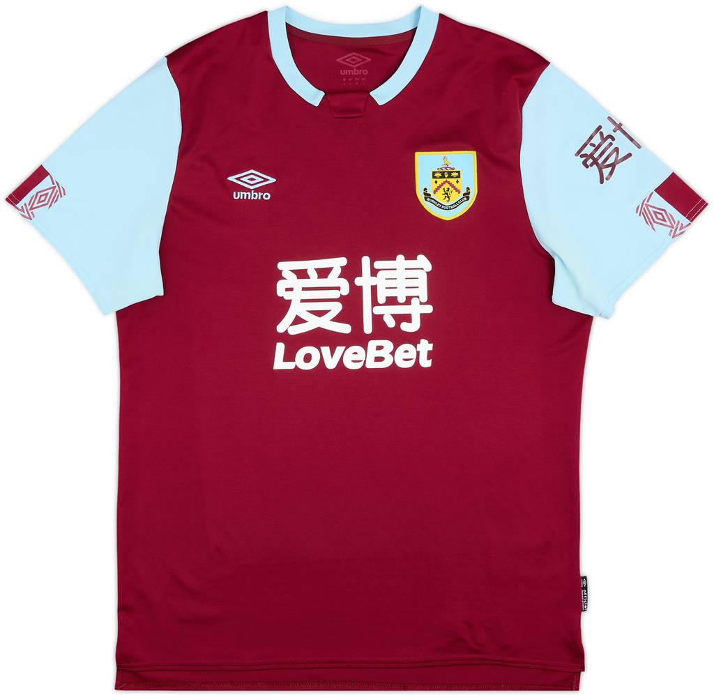 2019-20 Burnley Home Shirt - 9/10 - (L)