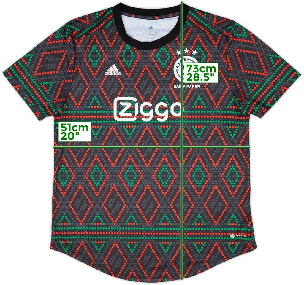 2022-23 Ajax adidas Training Shirt - 10/10 - (Women's L)