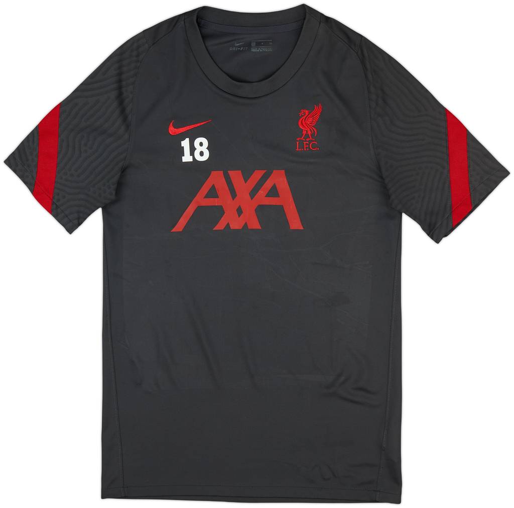 2020-21 Liverpool Player Issue Nike Training Shirt #18 - 7/10 - (S)