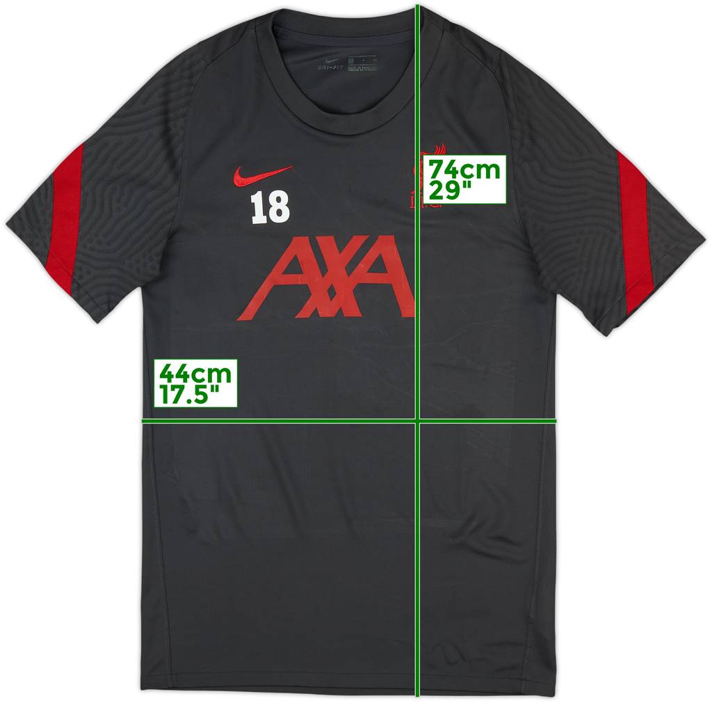 2020-21 Liverpool Player Issue Nike Training Shirt #18 - 7/10 - (S)
