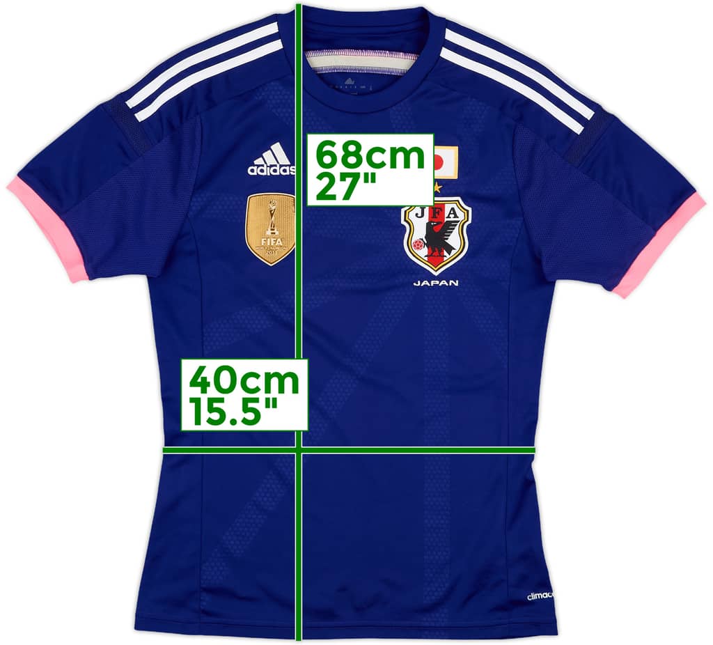 2013-15 Japan Womens Home Shirt - 7/10 - (Women's M)