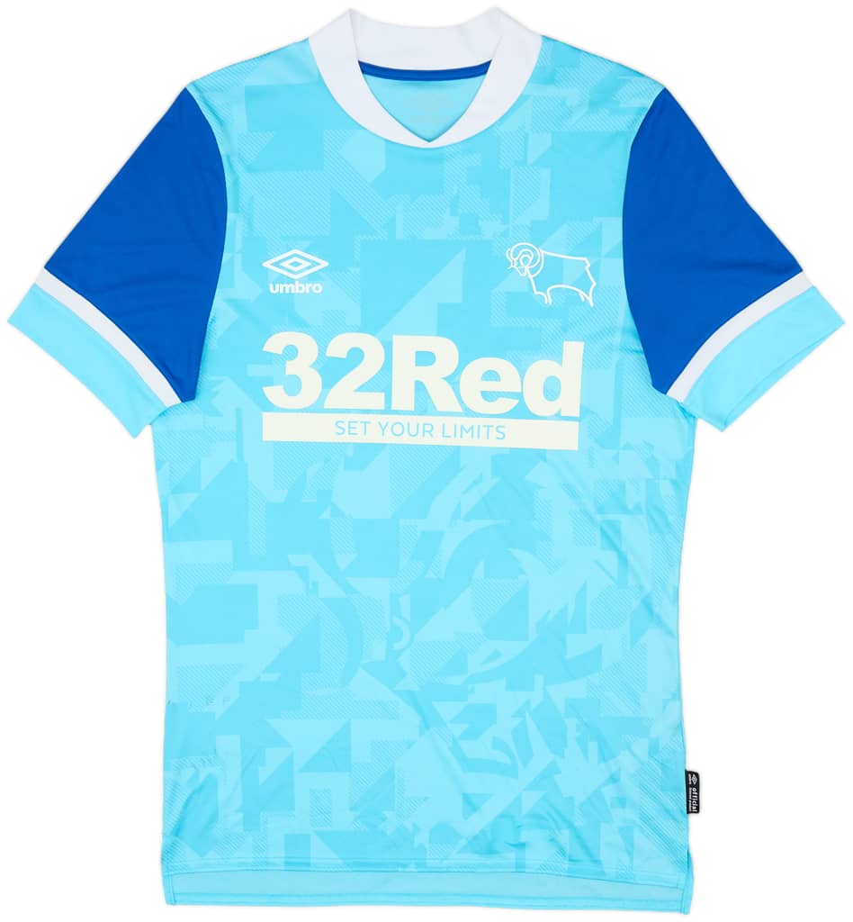 2021-22 Derby County Away Shirt - 7/10 - (S)