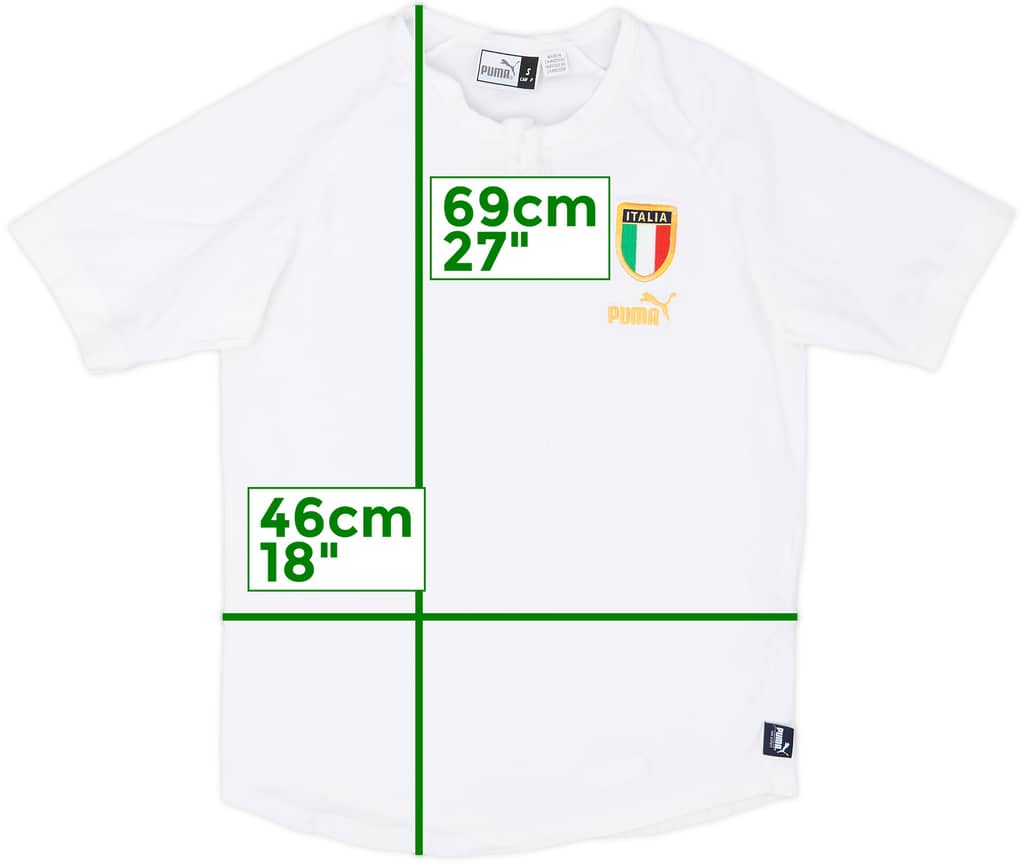 2004 Italy Puma Cotton Tee - 9/10 - (S)