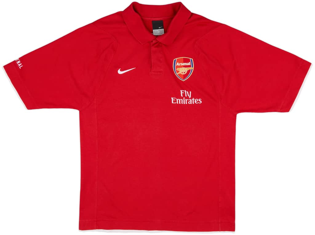 2006-07 Arsenal Nike Polo Shirt - 8/10 - (M)
