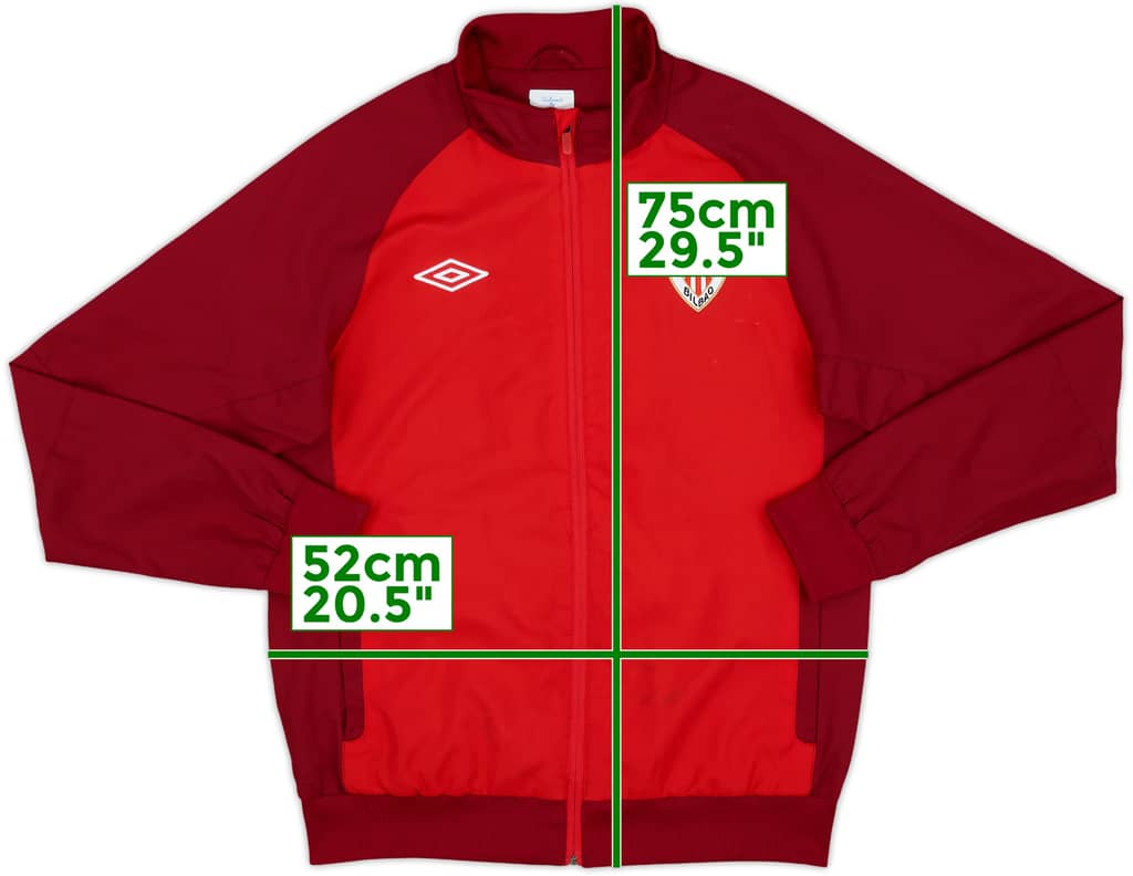 2012-13 Athletic Bilbao Umbro Track Jacket - 8/10 - (M)