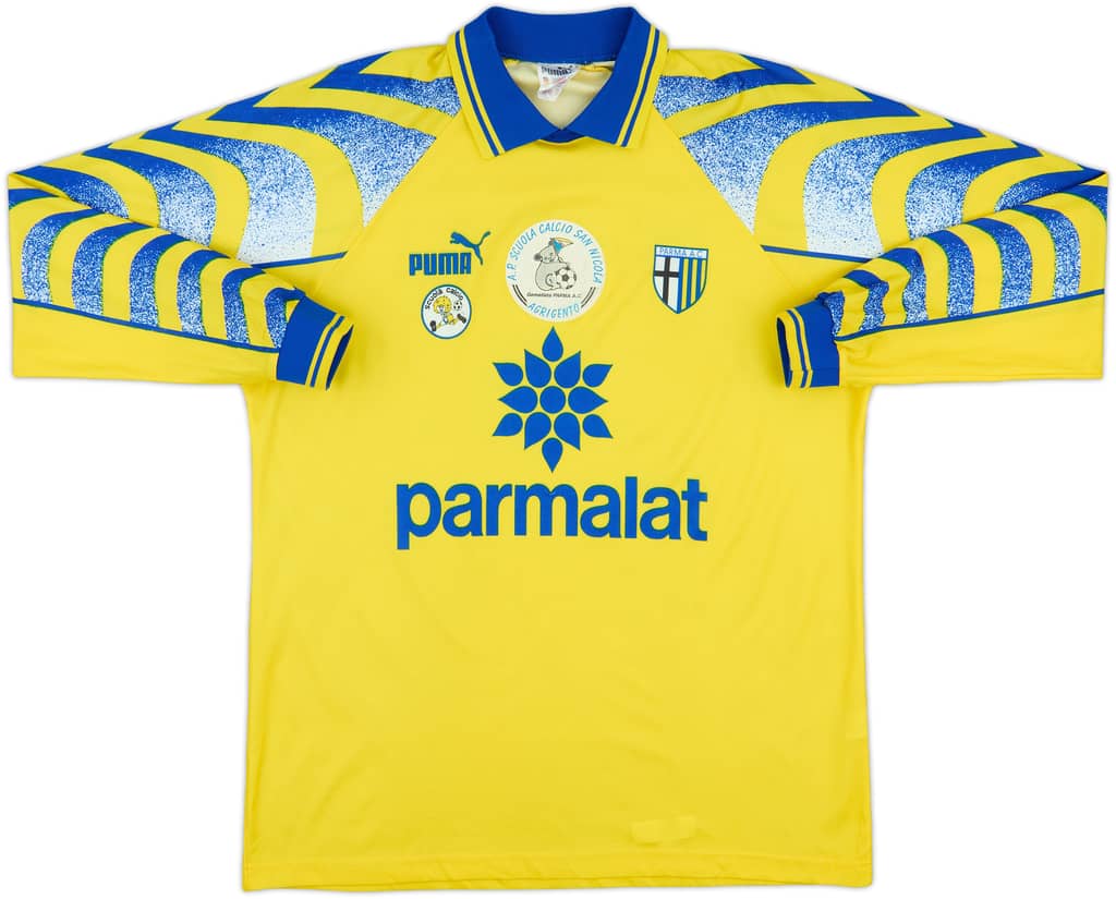 1995-96 Parma Scuola Calcio Third L/S Shirt - 7/10 - (M)