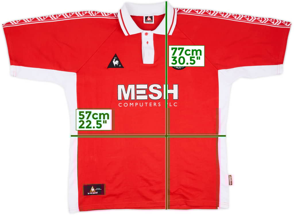 1998-99 Charlton Home Shirt - 7/10 - (L)